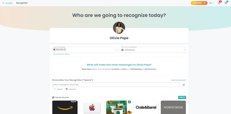 Recognize Olivia Recognize Olivia