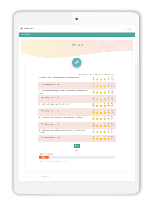 Survey Progress Survey Progress