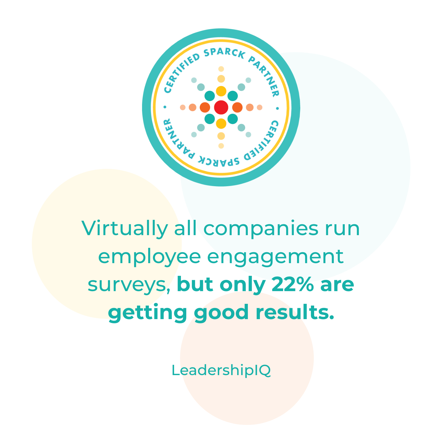 Virtually all companies run employee engagement surveys, but only 22% are getting good results.